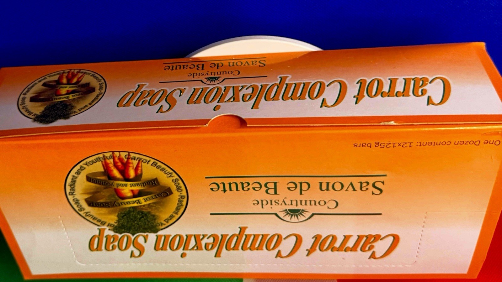 Countryside Savon de Beaute Carrot Beauty Bar 4.4oz Paraben-Free Soap