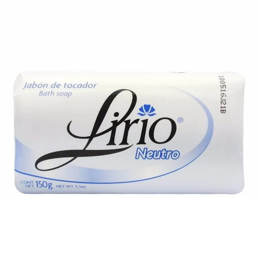 Lirio Neutro Bar Soap. Neutral Base, Anti-Acne and Eczema Treatment Soap – 12PCS