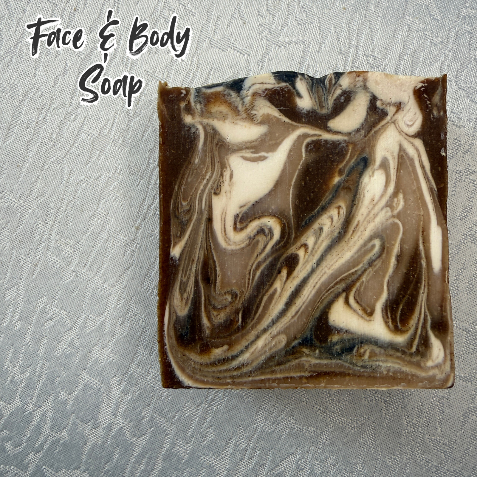 Handmade Natural Tobacco Vanilla Bar Soap, Beauty Bar, Gift For Her or Him
