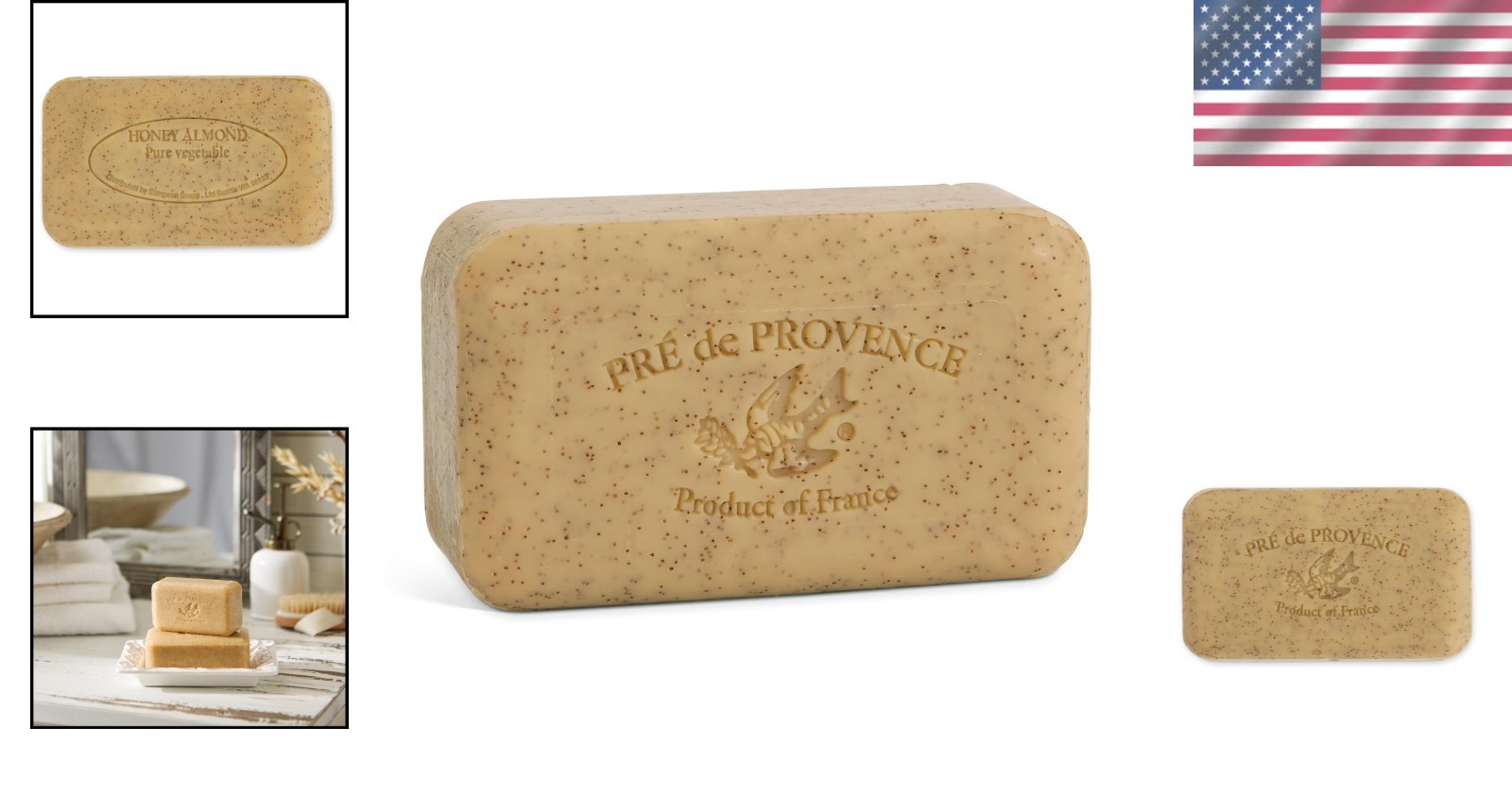 Luxury 5.3oz Moisturizing Soap Bar – Shea Butter with Aromatherapy Benefits