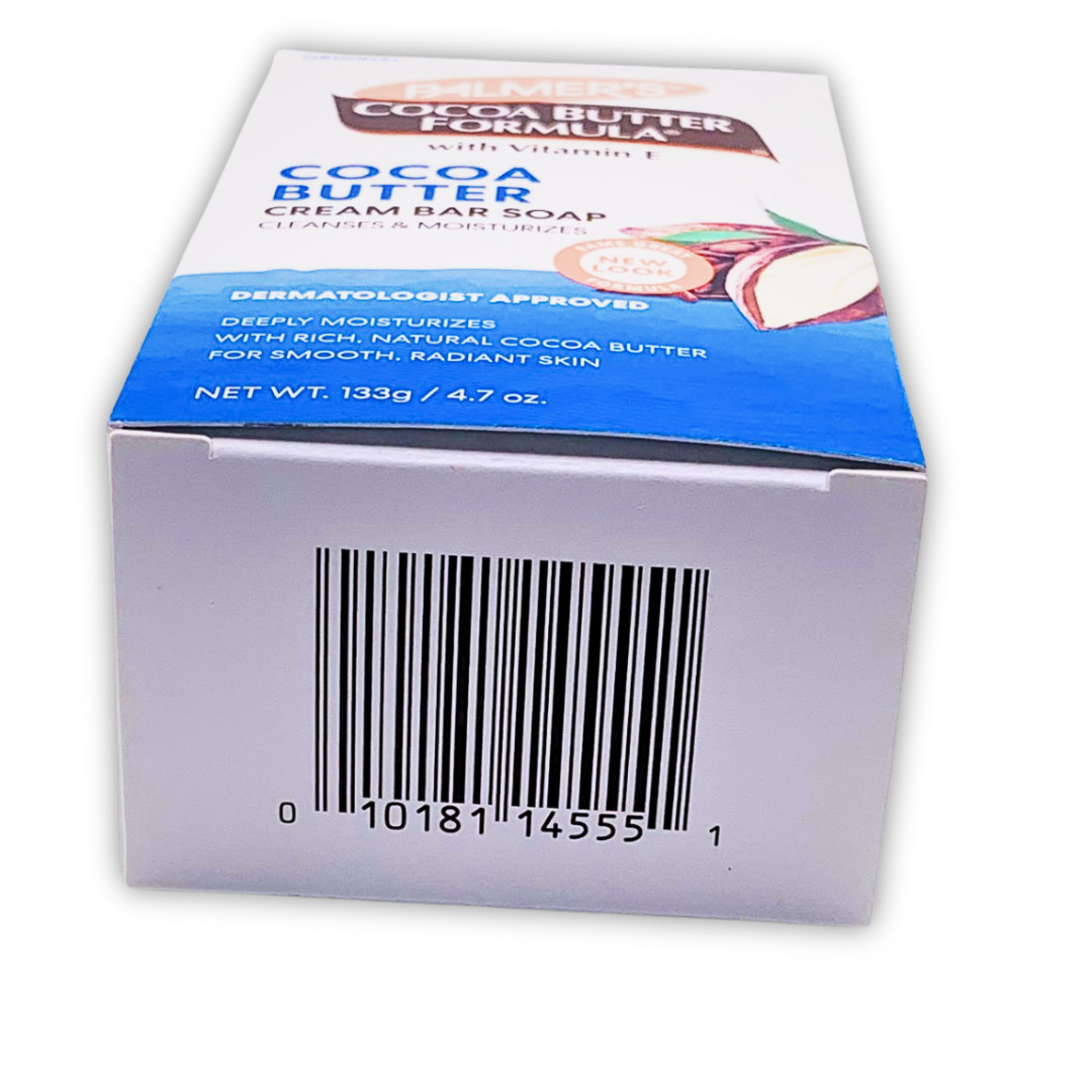 Palmer’s Cocoa Butter Cream Bar Soap – 12 Pack | Vitamin E | 4.7 oz Bars