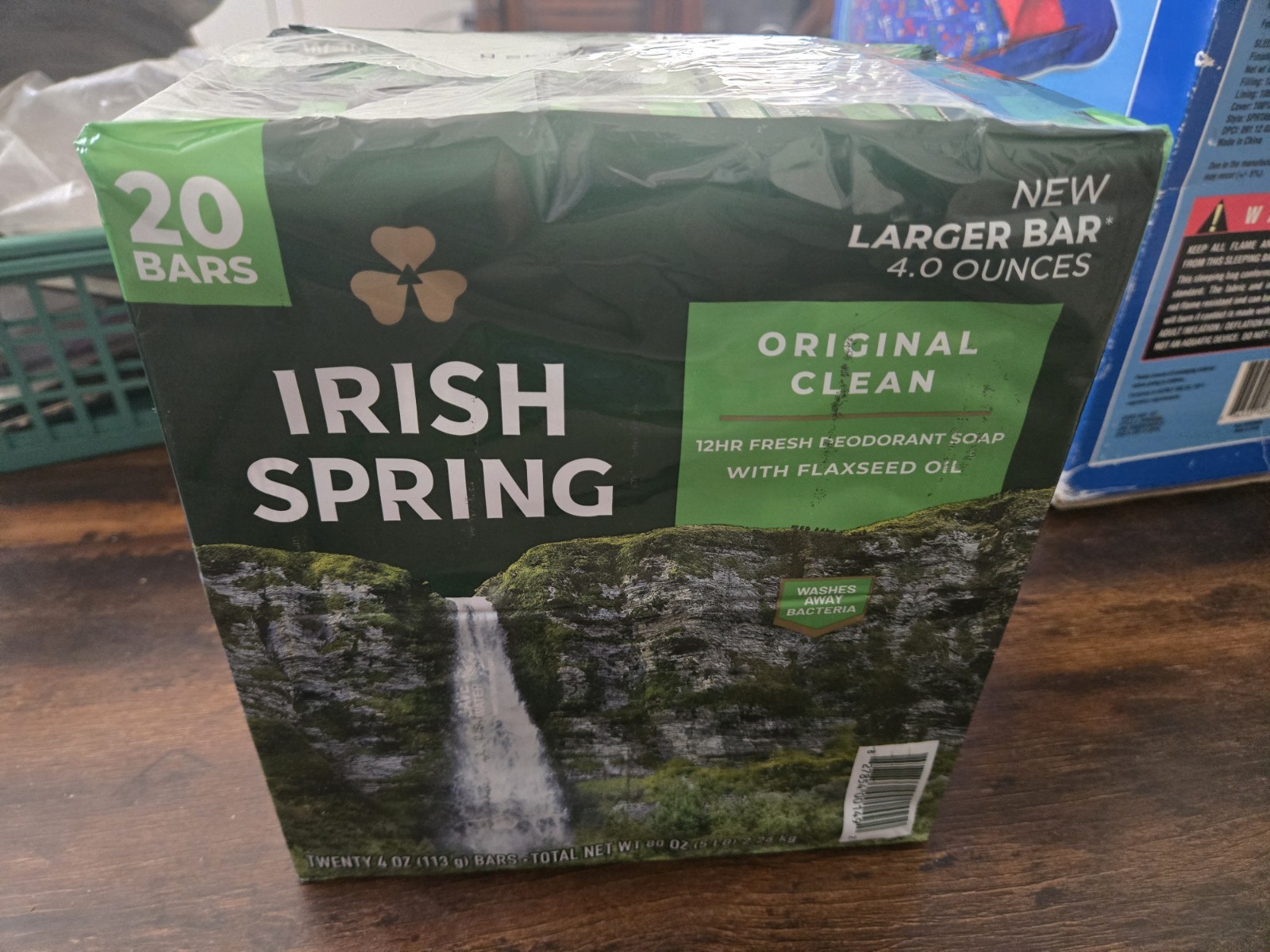 Lot 20 Irish Spring Bar Soap, Original Clean (4 oz., 20 ct.)
