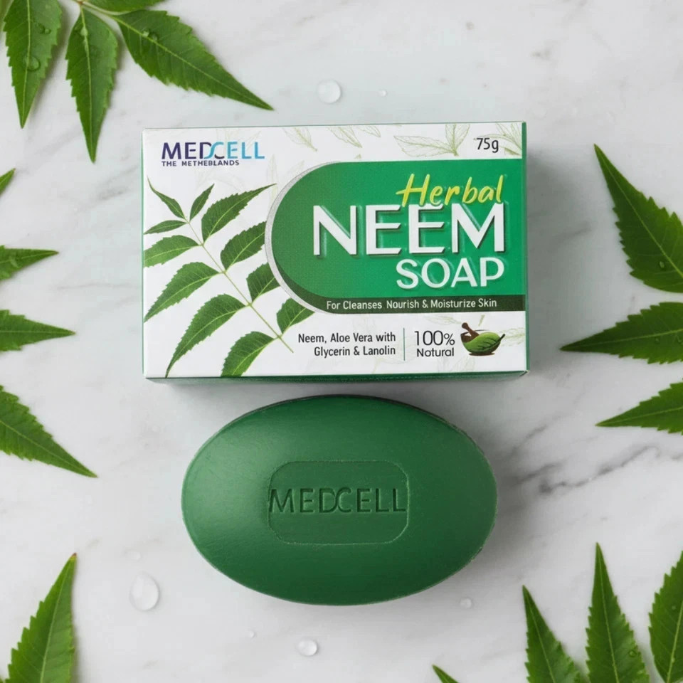 Neem Anti Scabies Soap 5 Pack | Powerful Mite & Egg Removal Treatment