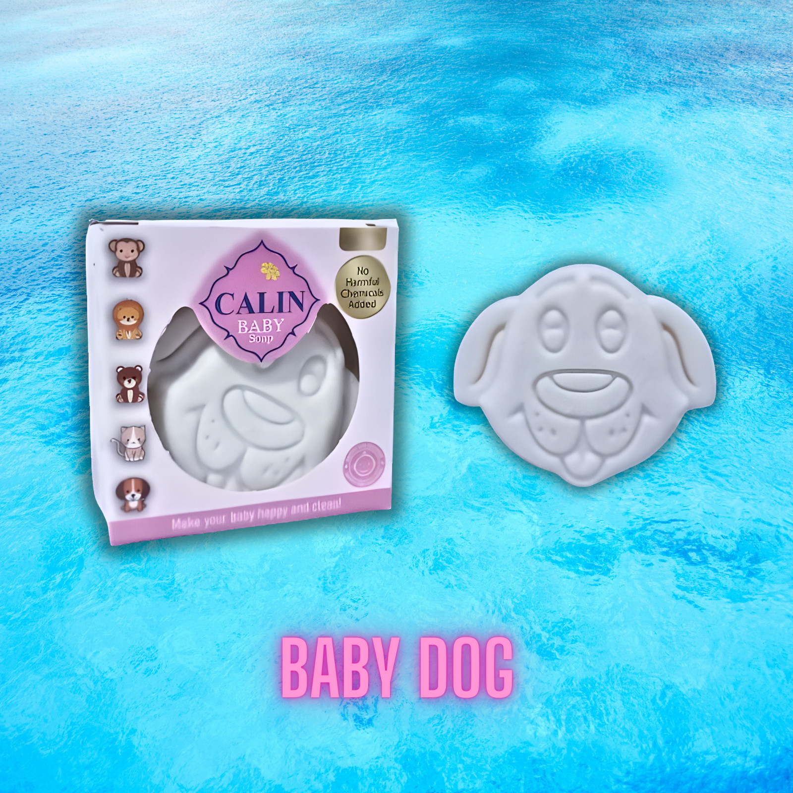 5 Pcs Baby Soaps Trusted By dermatologists 5 Shapes No Harmful Chemicals Added