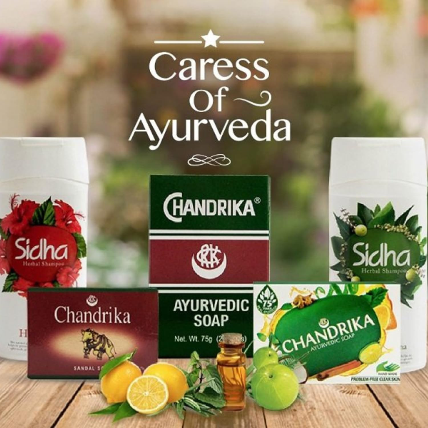 Soap Ayurvedic Herbal and Vegetable Oil Soap – 2.64 Oz – Case of 10