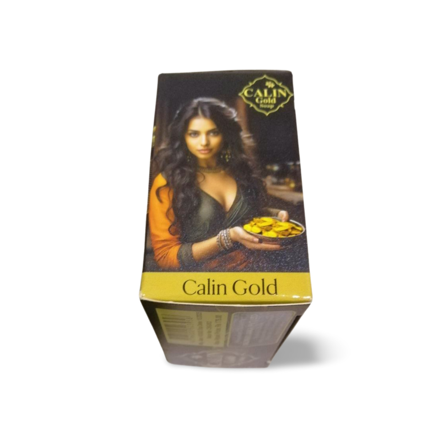 CALIN Gold Beauty Soap with Pure Natural Ceylon Turmeric Venivel Sandalwood 125g