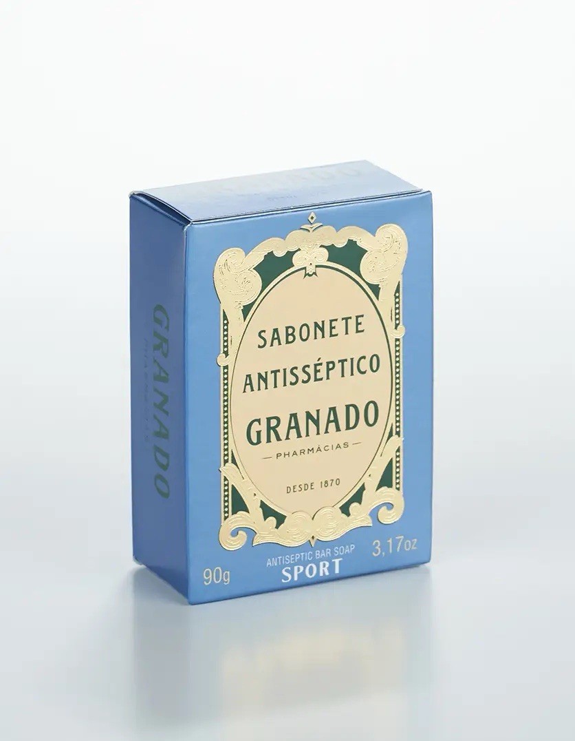 Granado Sport Antiseptic Bar Soap- 3.17oz/ EXP. 06/2027