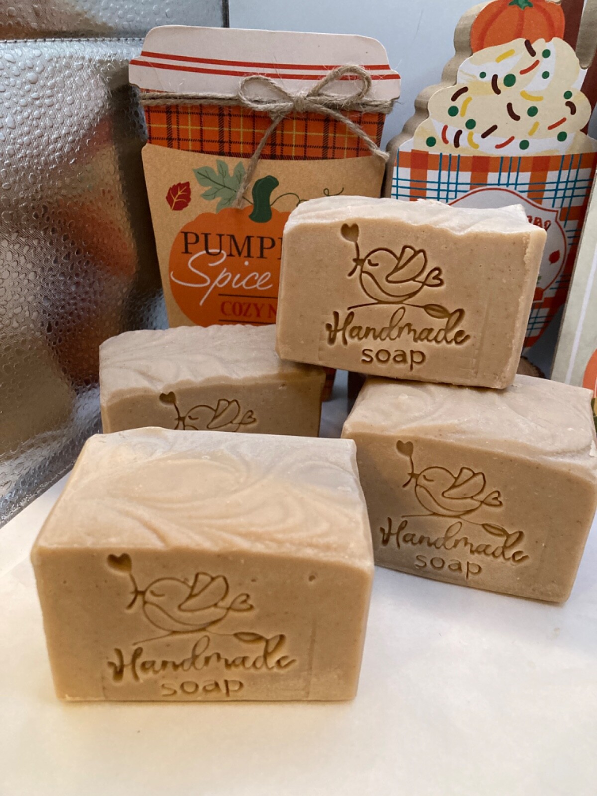 Jumbo Chunky Coconut & Cream Body Soap Lot 3 Bars 6.4 – 7.0 oz
