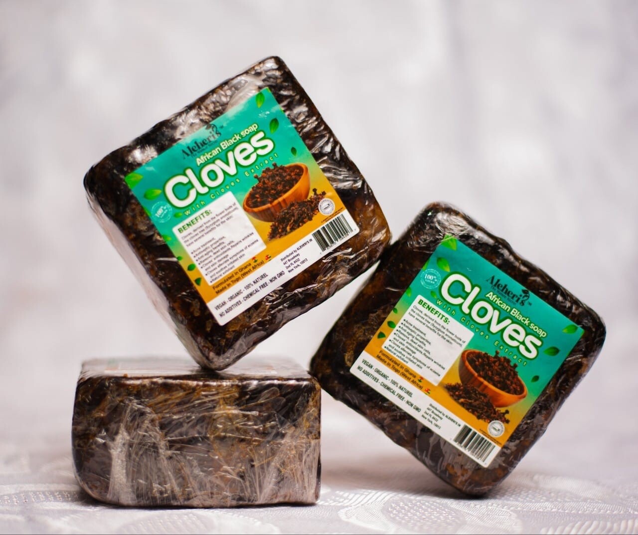 Aleheri’s African Black Soap With Cloves