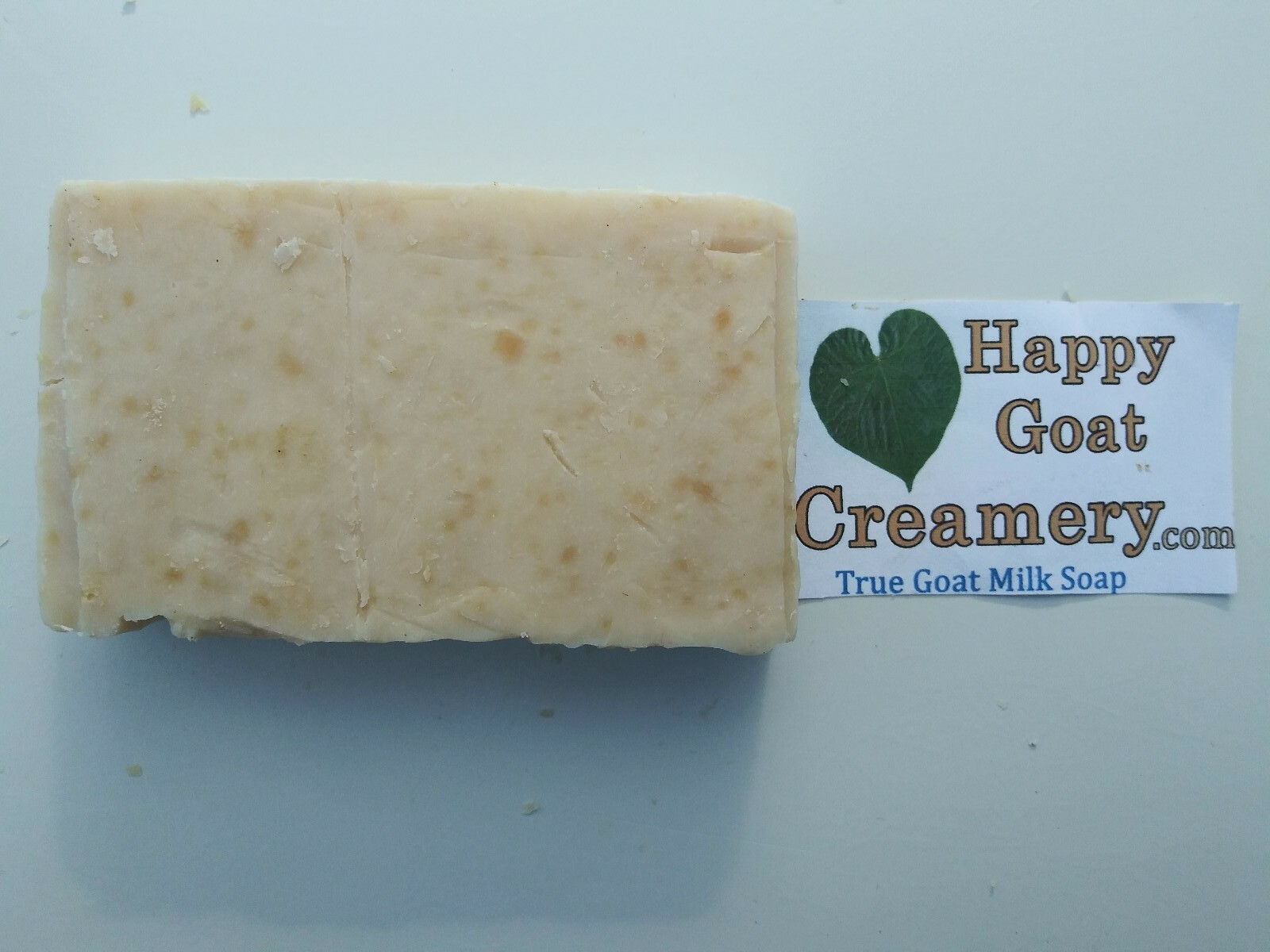 5 BARS CHAMOMILE PATCHOULI FRANKINCENSE MYRRH GOAT MILK SOAP HAPPY GOAT CREAMERY
