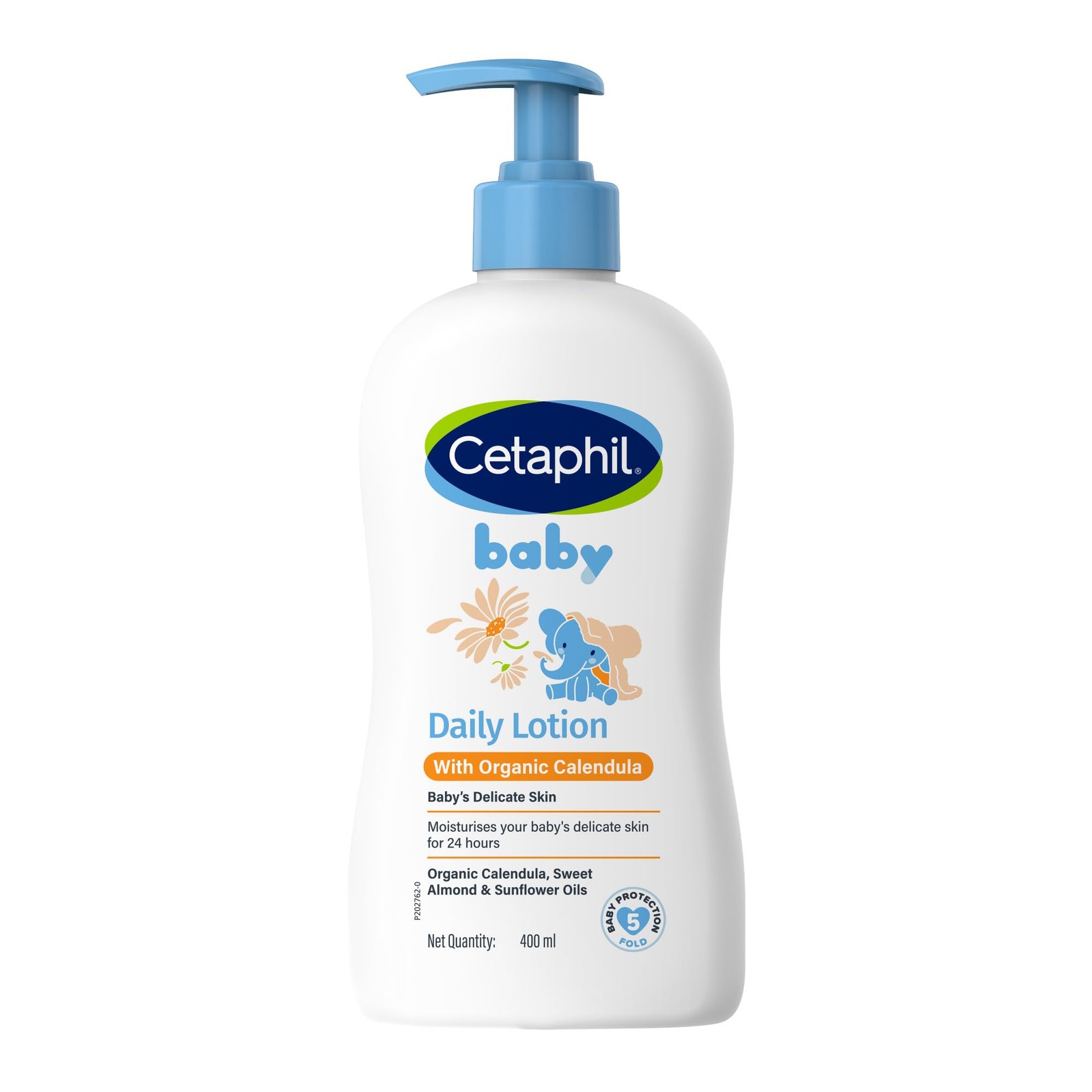 Cetaphil Baby Daily Lotion with Organic Calendula 13.5 Ounce (Pack of 1)