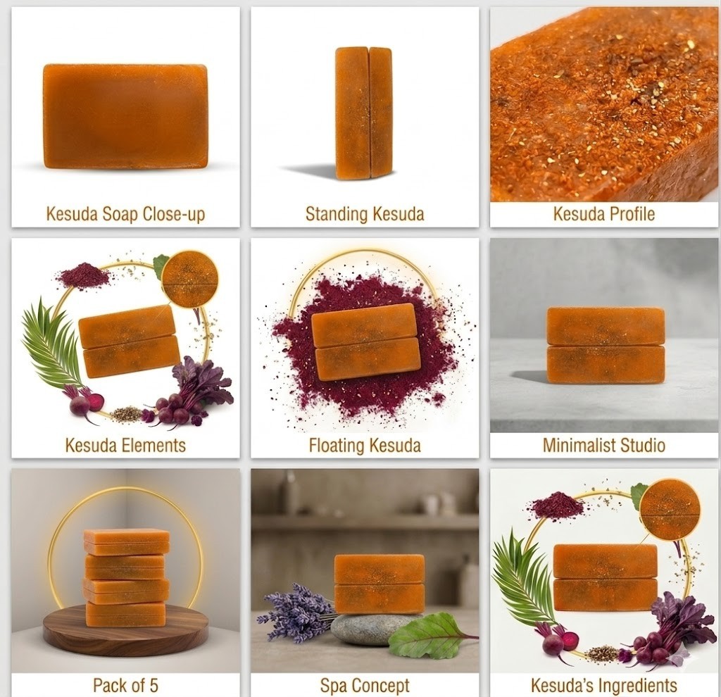 Palash Flower Soap for Radiant Skin & Sunburn Relief – Chemical Free Handmade