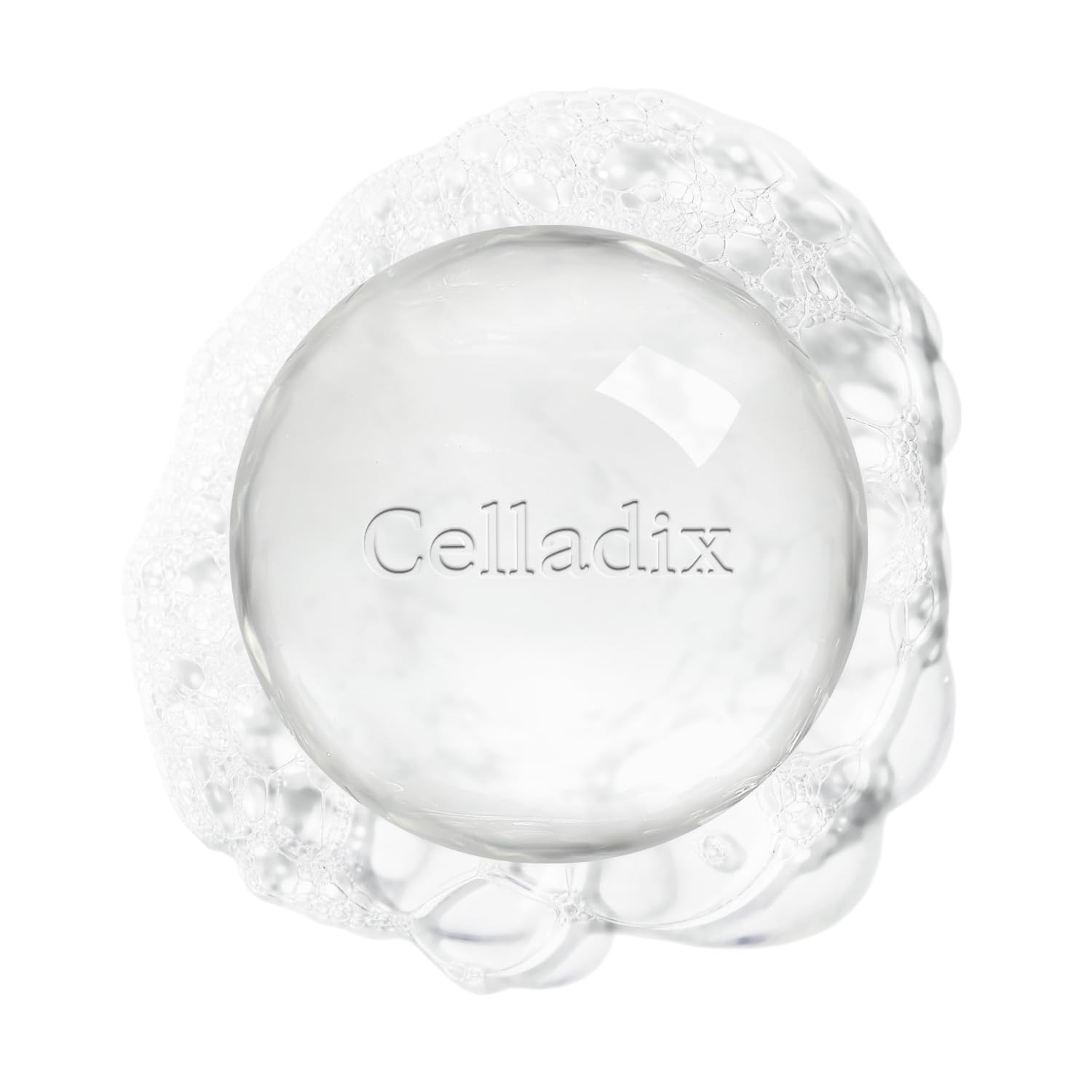 Crystal Cleansing Soap with Tray – Gentle Morning Cleanser for Oily Skin, 0.0…