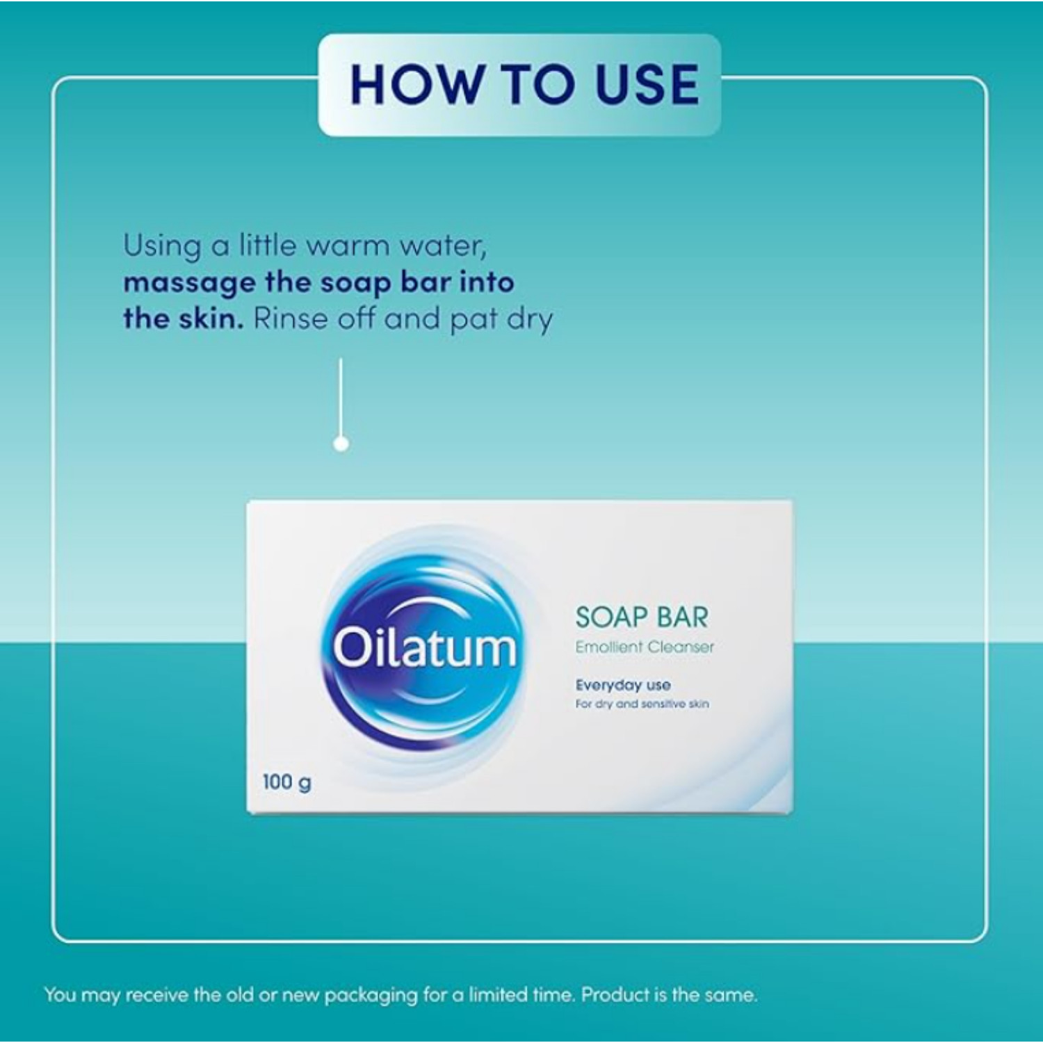 10 Boxes OILATUM Bar SOAP For Dry Skin 100g Gently Cleanses Moisturizes EXP2027