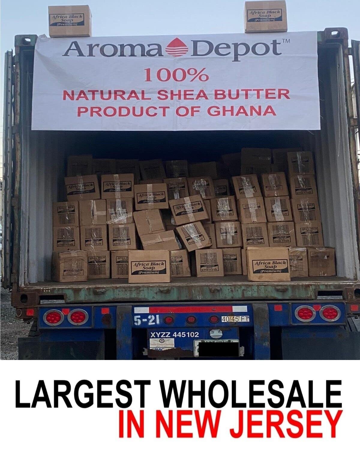 Raw African Black Soap 8Oz 100% Raw Natural Soap for Acne, Eczema, Psoriasis, Sc