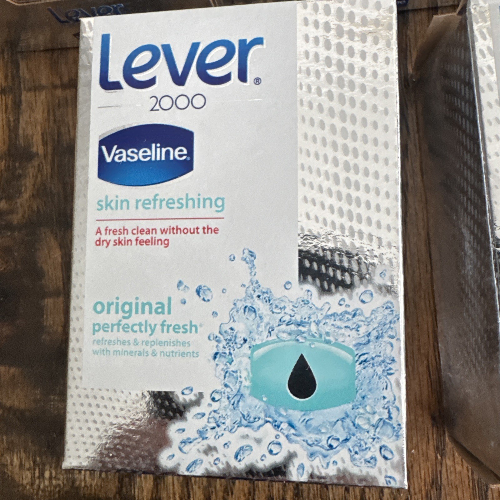 7x Lever 2000 With Vaseline Perfectly Fresh NOS Discontinued Sealed 4.5oz Bars
