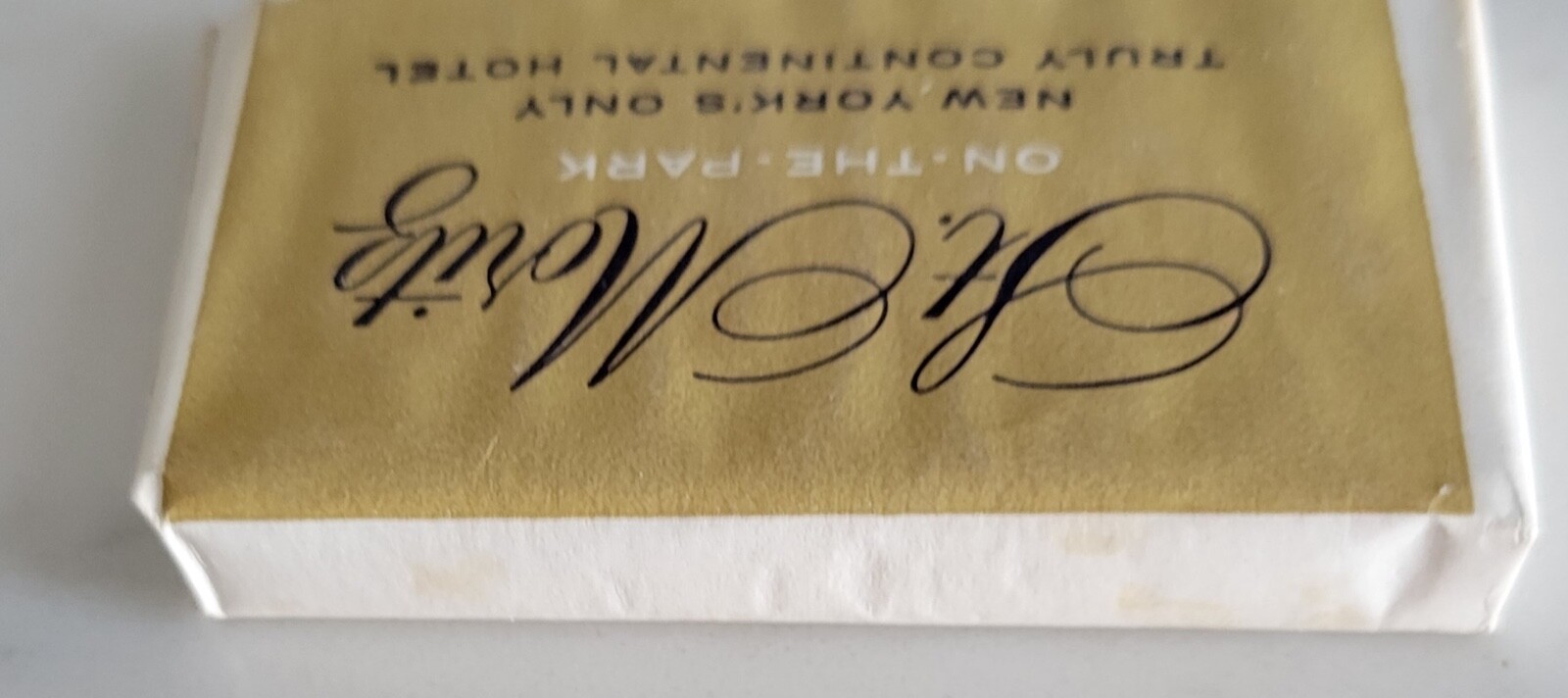 VINTAGE New ~ St. Moritz On-The-Park Hotel ~ Soap ~ New York City ~ NY
