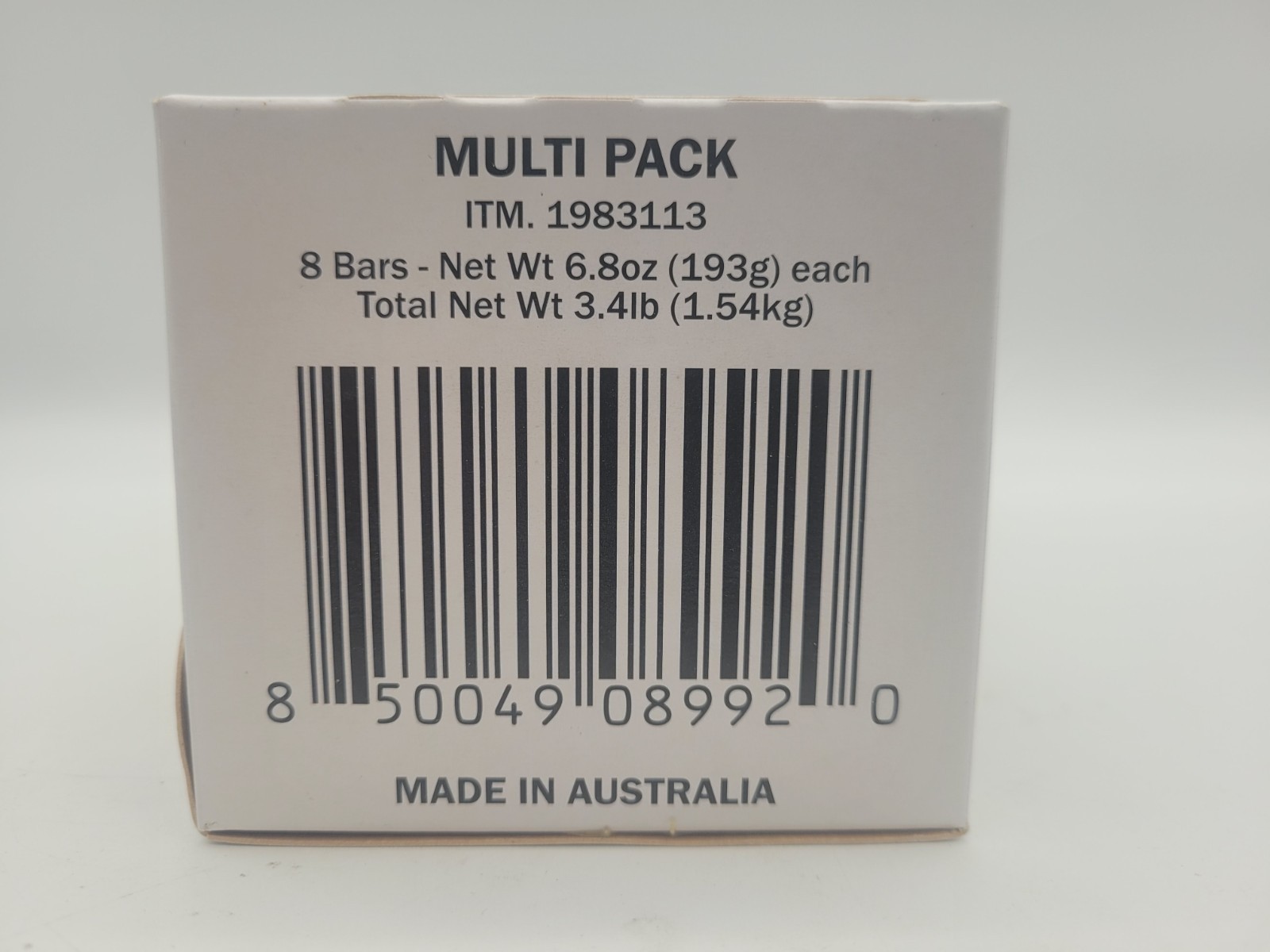 Australian Botanical Goat Milk Soap Multi Pack, 8 Bars, 4 Scents, 6.8 oz Each