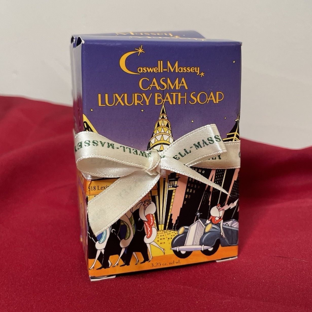 Caswell-Massey VINTAGE 2001 Casma Luxury Bath Soap 2 Bars 3.25 oz