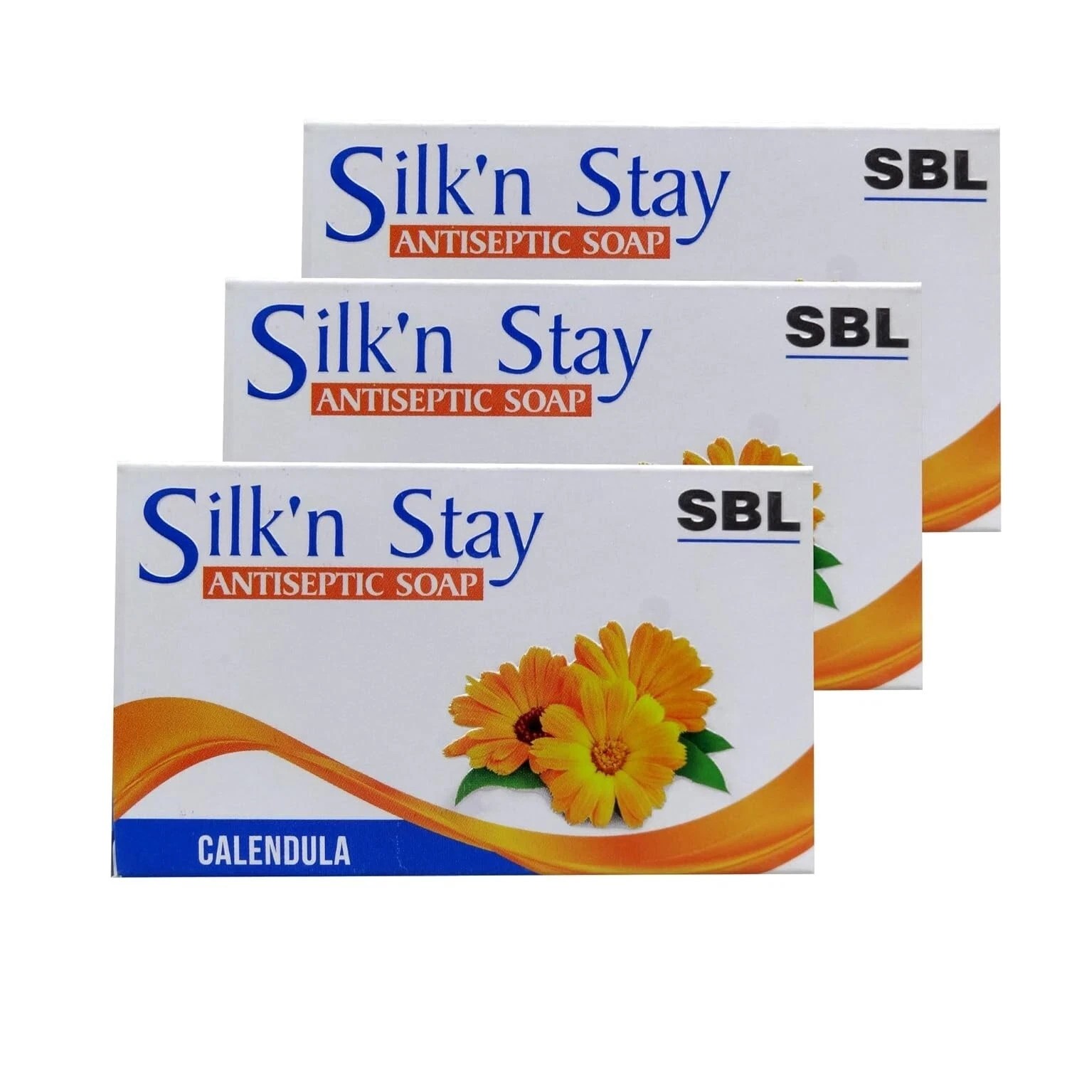 SBL Silk N Stay Calendula Soap, 75g (Pack of 3)