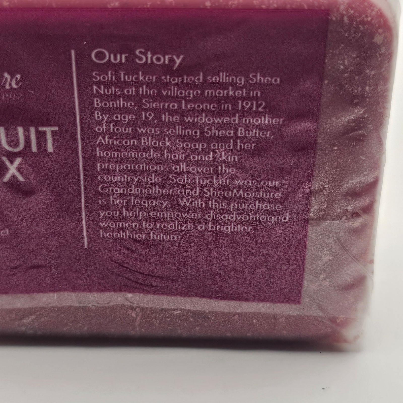 Shea Moisture Superfruit Complex Bar Soap Mango Butter Green Coffee Extract 8oz
