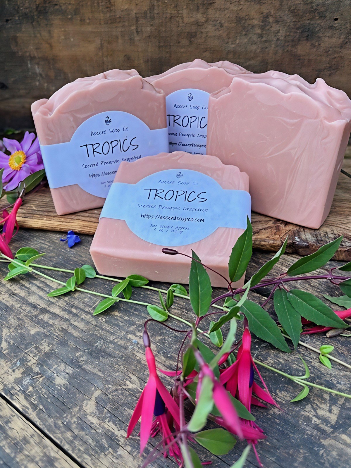 Tropics Handcrafted Artisan Soap from Ascent Soap Co.