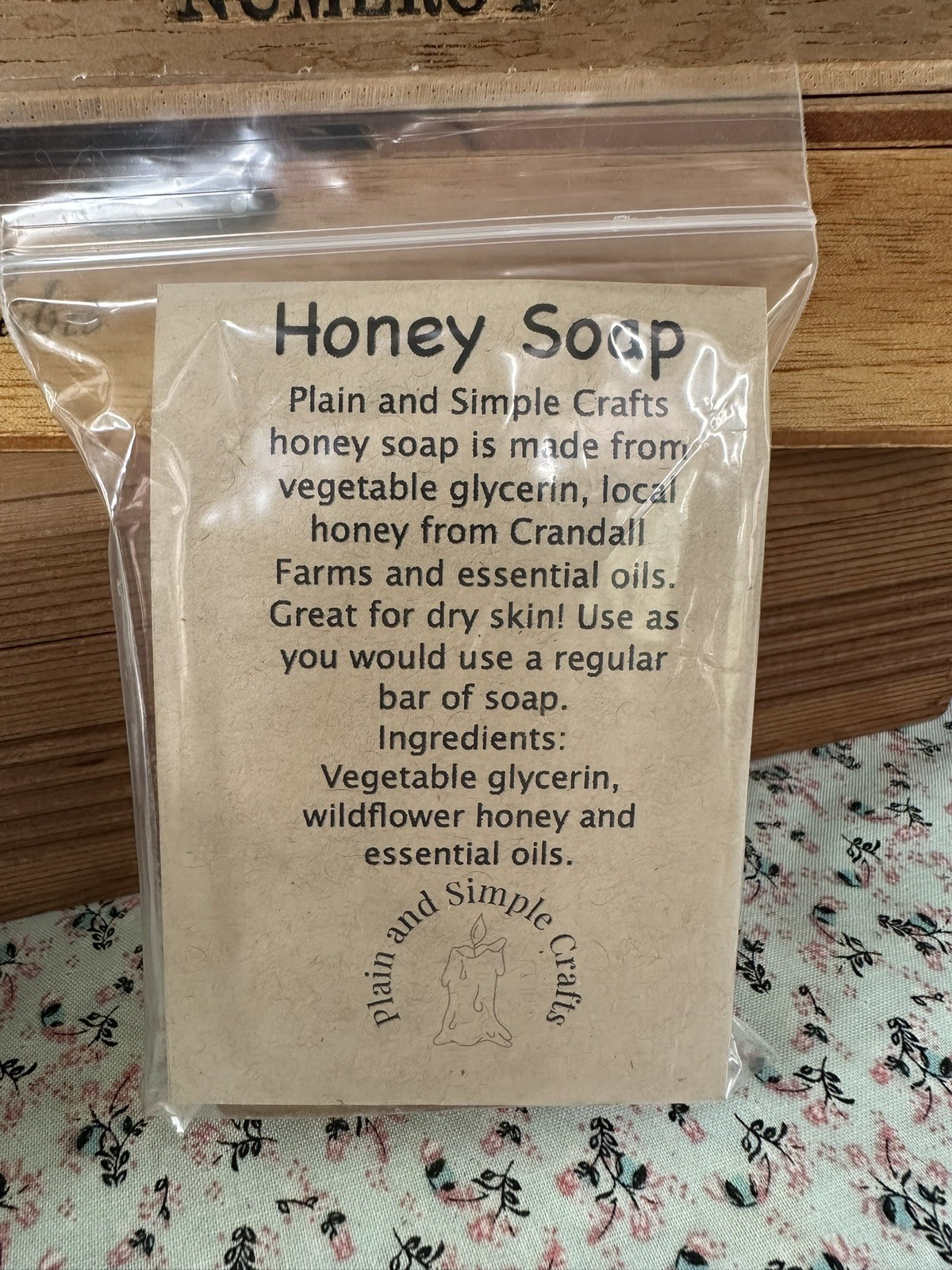 Handmade XL Honey Soap (Honey Almond)