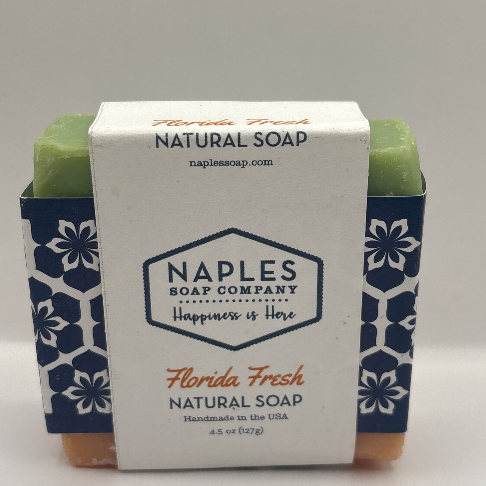 Naples Soap Company Florida Fresh Natural Soap 4.5 oz New