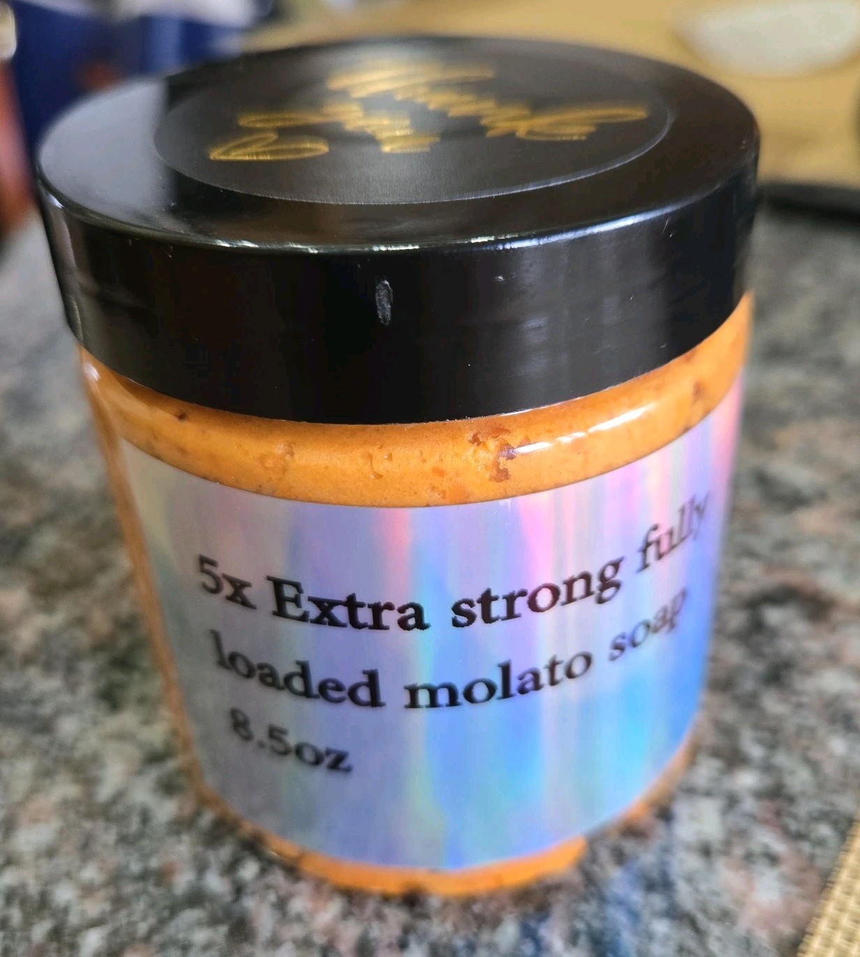5X Strong Fully Loaded, Whitening Molato Soap,carrot,Turmeric, Papaya 8.5oz