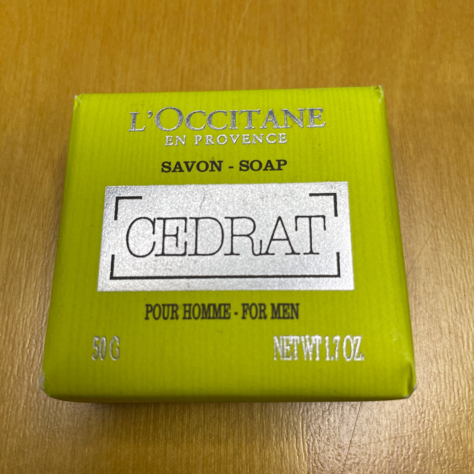 L’Occitane En Provence Savon Cedrat Soap for Men Set/Lot of 2 – 1.7 oz (50 g)