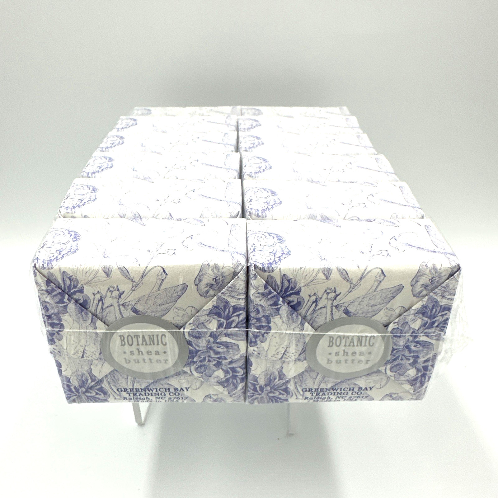 Greenwich Bay Lavender Chamomile Shea Butter Soap Lot Of 12 Bars/1.9oz Each