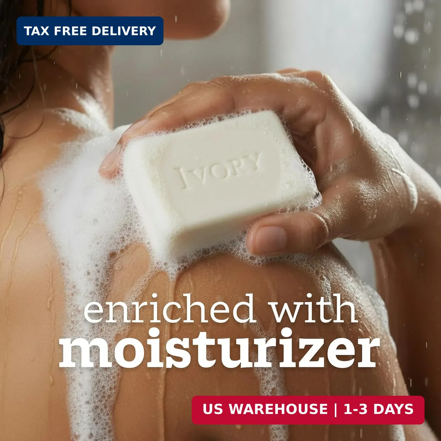 Ivory Sensitive Bar Soap, Designed for Whole Family, Fragrance Free, 99.44% Pure