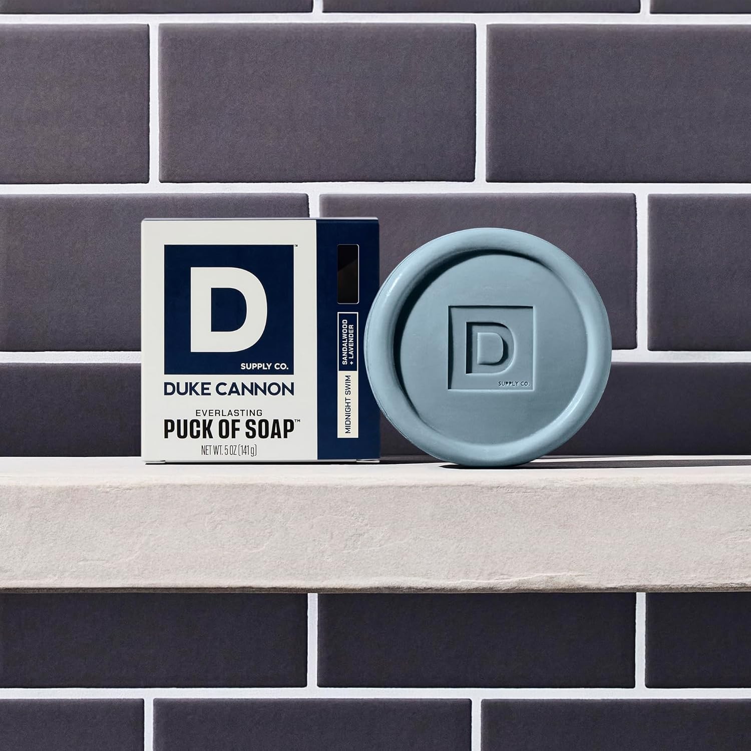 Duke Cannon Supply Co. Bar Soap Puck – Men’s Rounded Bar Soap with Masculine Sce