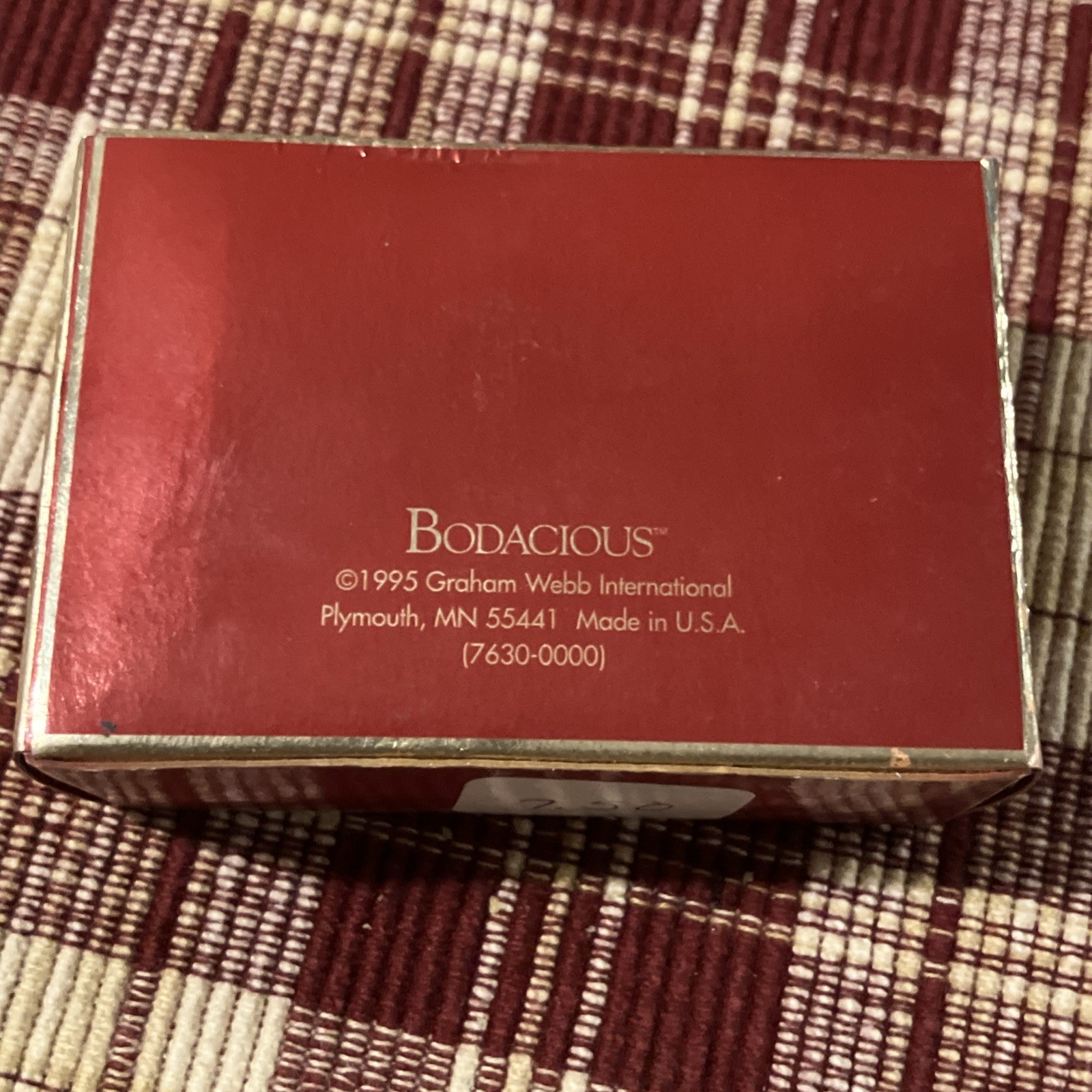 Vtg bodacious 1995 Bath Soap savon pour le bain Made In USA Still Wrapped