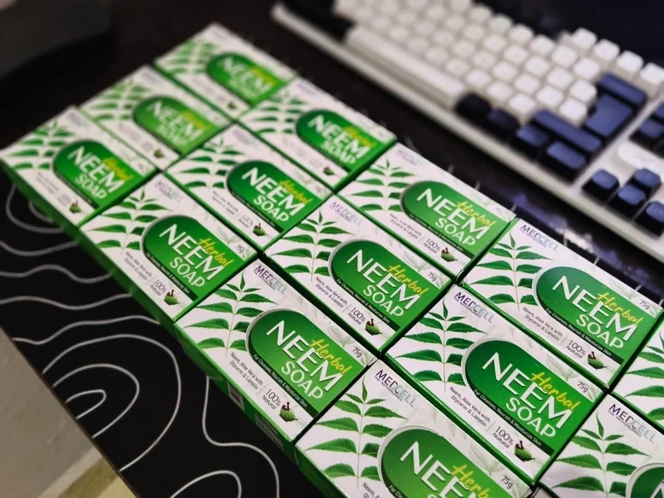 Neem Anti Scabies Soap 4 Pack | Mite & Egg Removal Skin Treatment