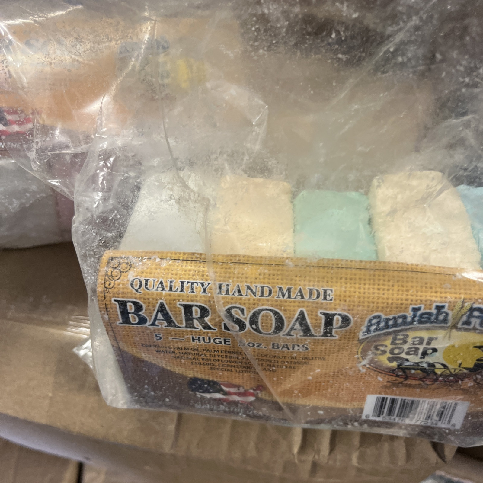 Amish Farm Bar Soap (Pack of 5) PICTURES PLEASE read .read .read