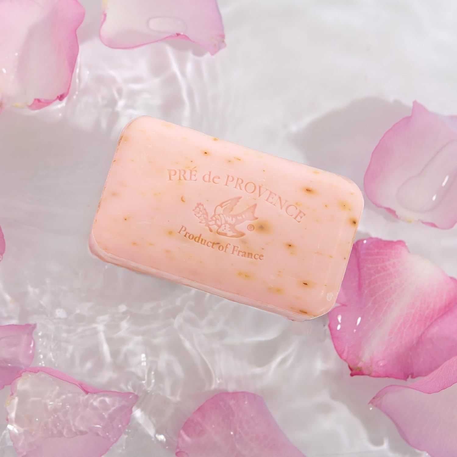 Shea Butter Enriched Artisanal Soap Bar, 5.3 oz – Hydrating Rose Fragrance