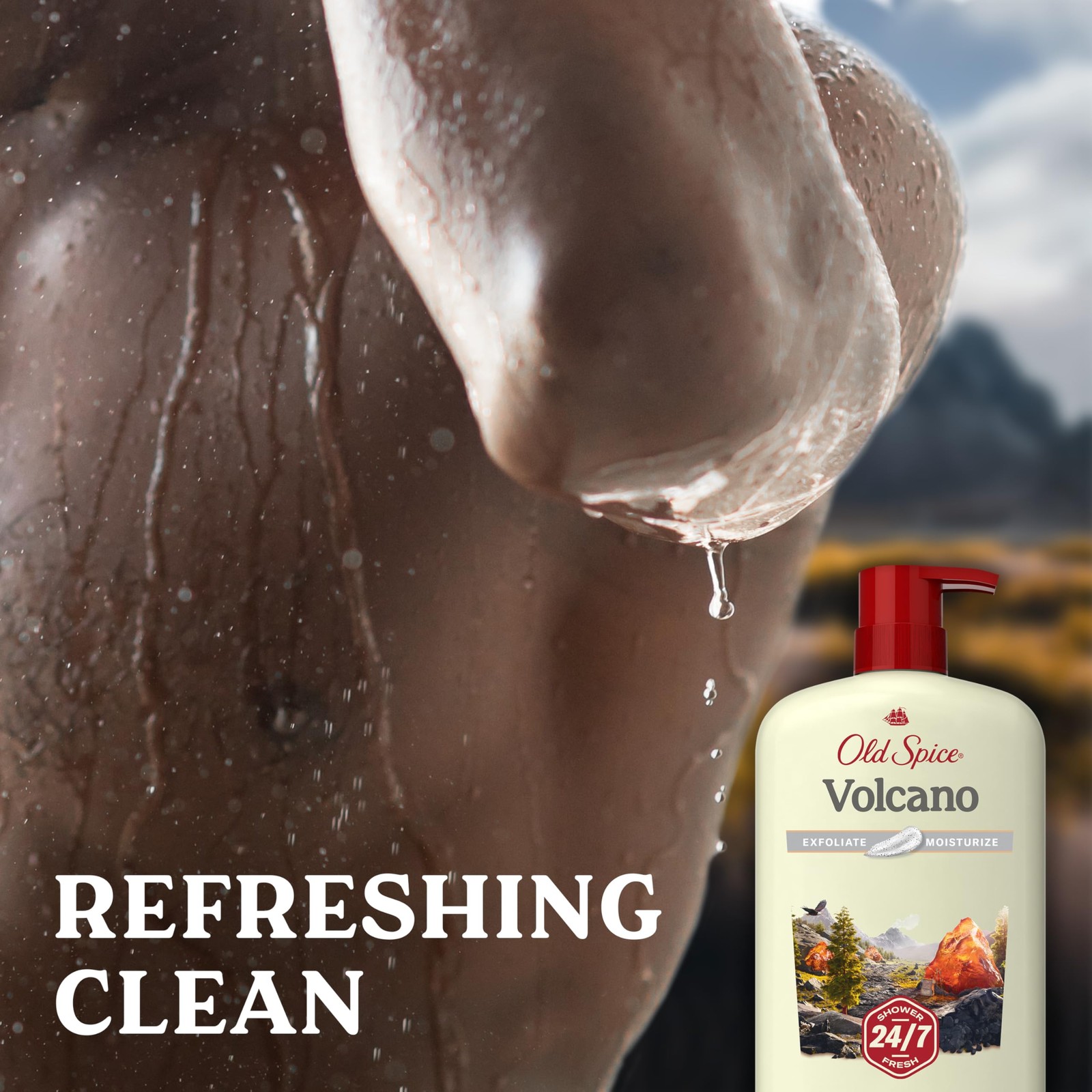 Old Spice Cleansing Body Wash for Men, 24/7 30 Fl Oz (Pack of 1), White