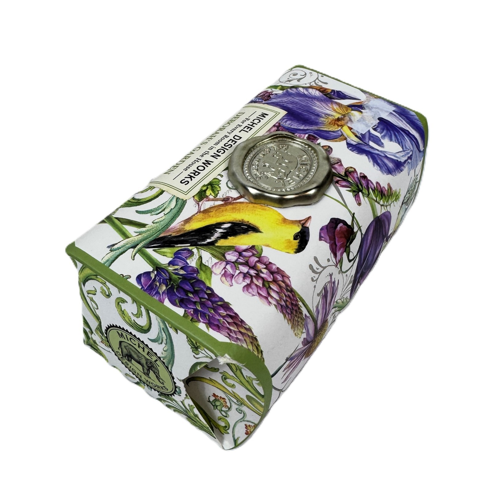Michel Design Works Deborahs Garden 8.7 oz Artisanal Bar Bath Soap Floral Sealed