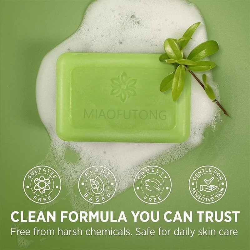 Veloma Soap Tea Tree Soap Bar Soap with Tea Tree Oil Natural Soap Body Skin Care