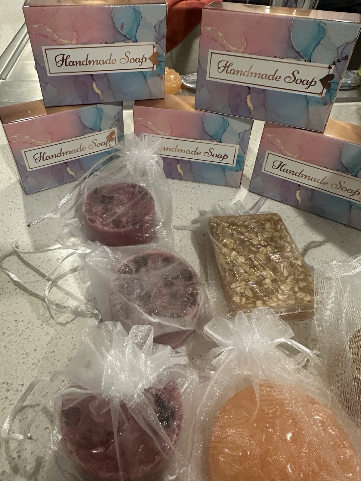 Soap Hand Crafted Perfect Gift for Any Occasion with A Unique Design .