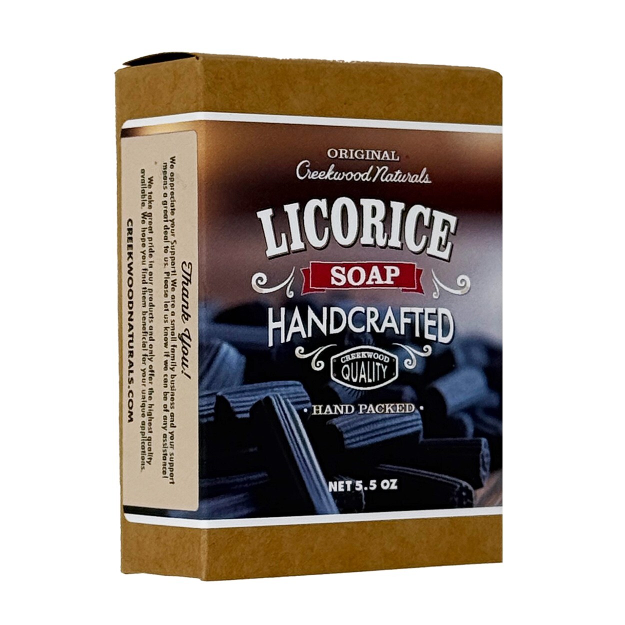Licorice Soap Bar – All Natural Perfume Free