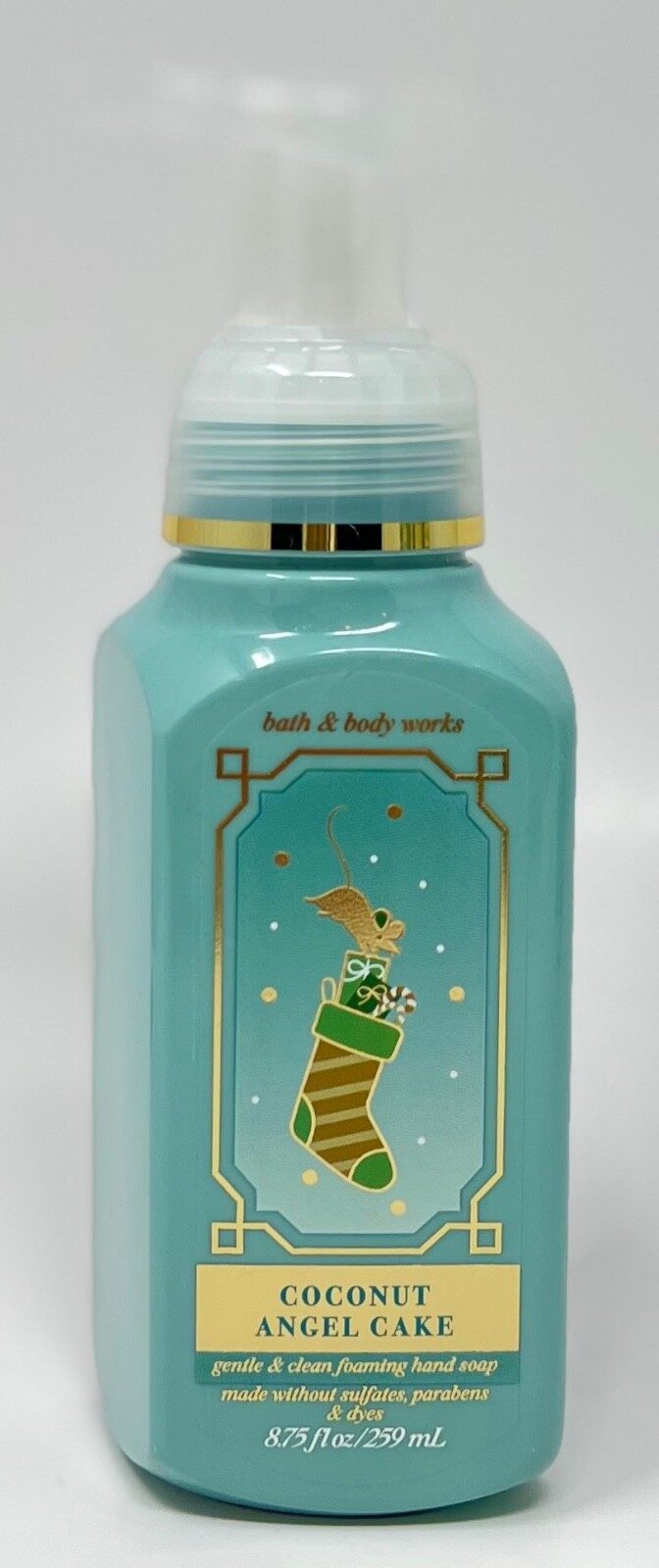1 BATH & BODY WORKS COCONUT ANGEL CAKE GENTLE CLEAN FOAMING HAND SOAP WASH PUMP