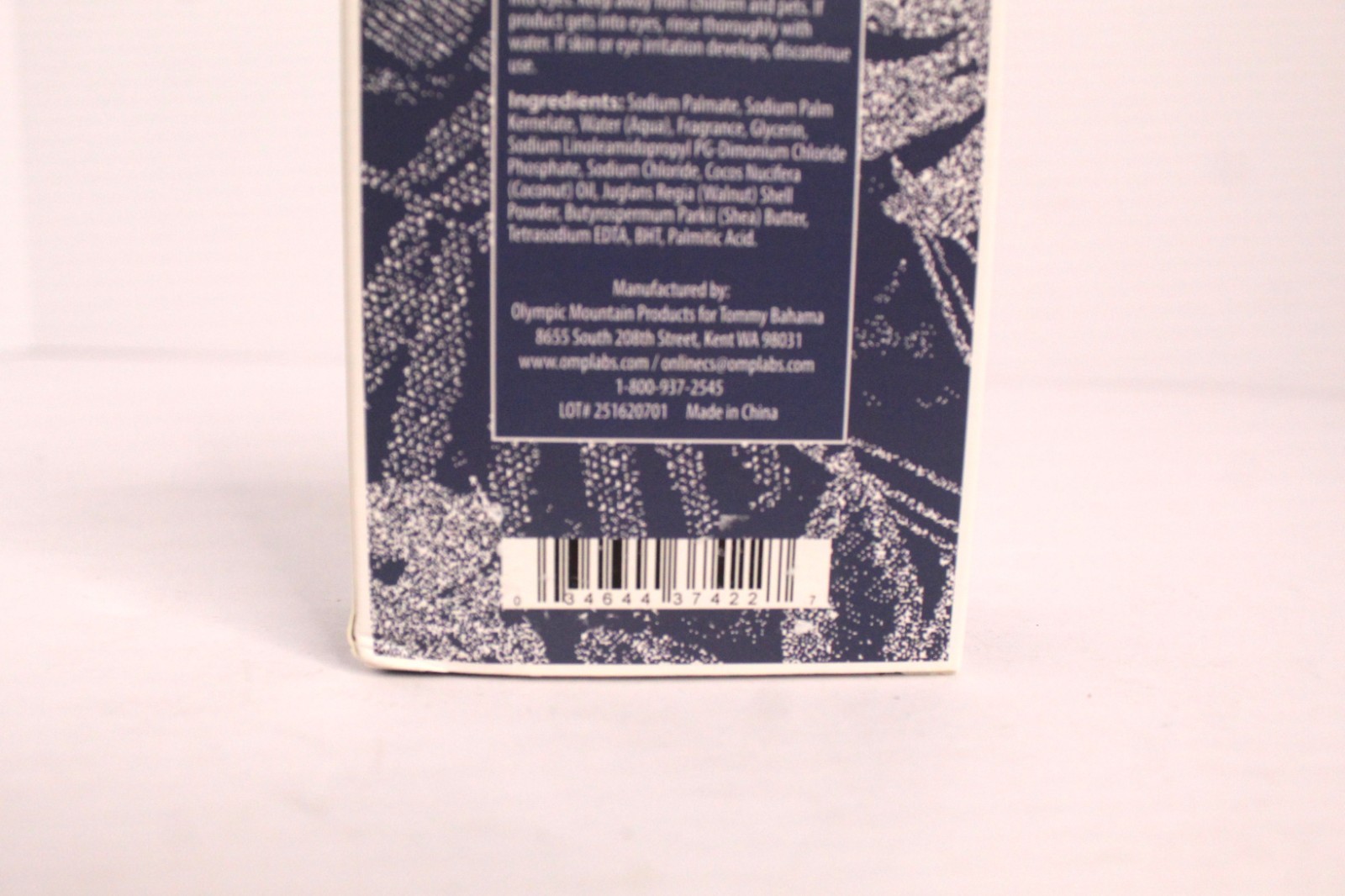 Tommy Bahama Eucalyptus Mint Exfoliating Bar Soap For Men ( Hair+Face+Body ) NIP