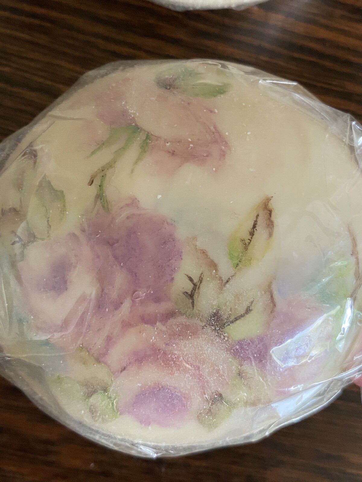 Vintage unique pictorial Beautiful handcrafted Flora Soap – wrapped Set of 2