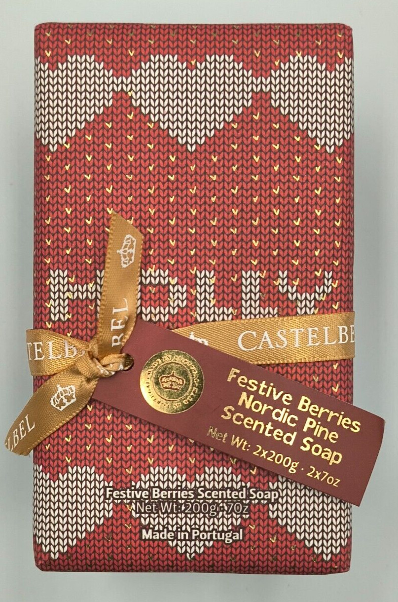 Castelbel Porto Christmas Jumbo Bar Soap OR 2-Pack Soap (2×7 Oz.) – CHOICE