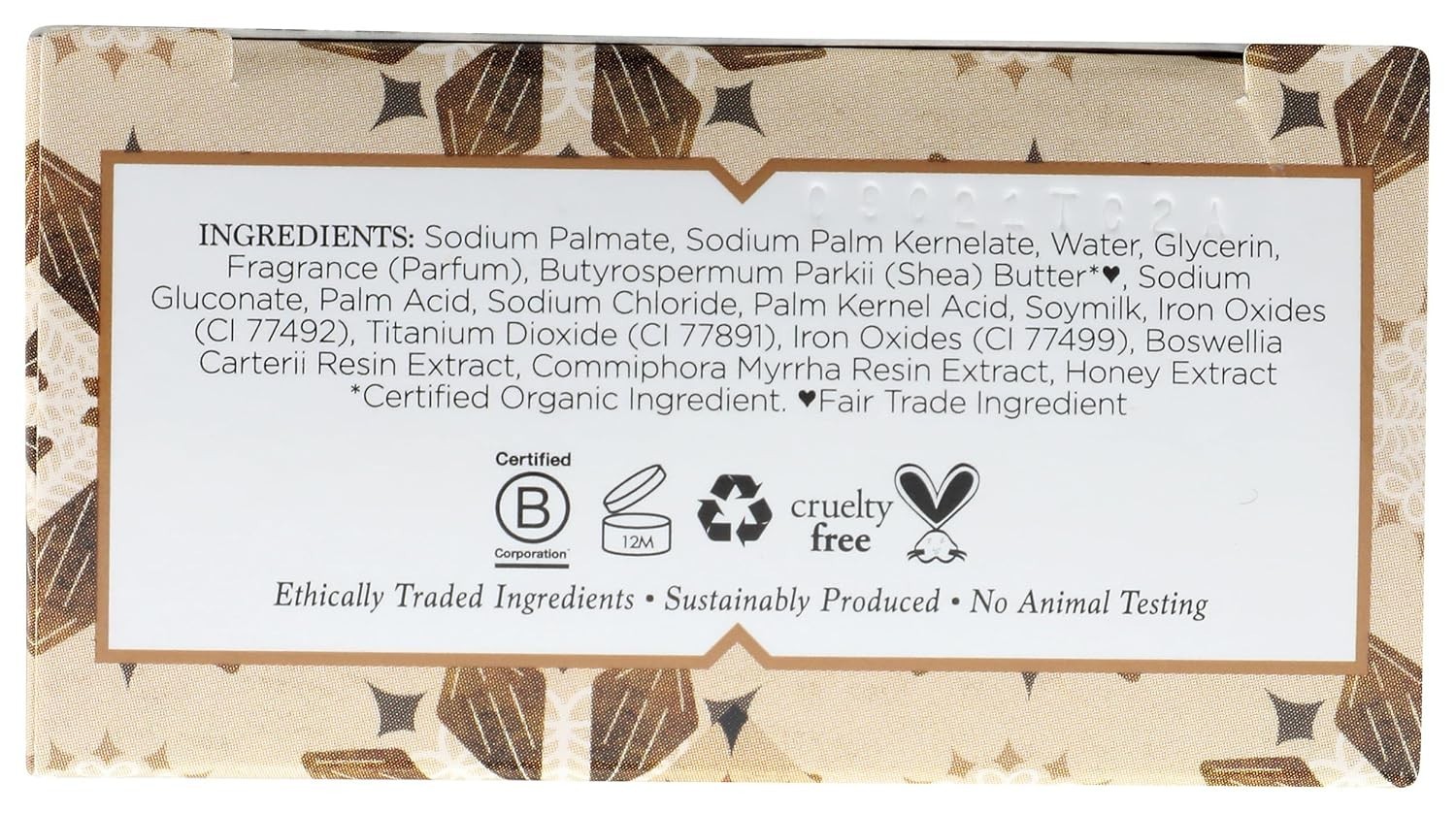 Tea Tree Infused Raw Shea Butter Soap 5oz – Softening & Antioxidant Power