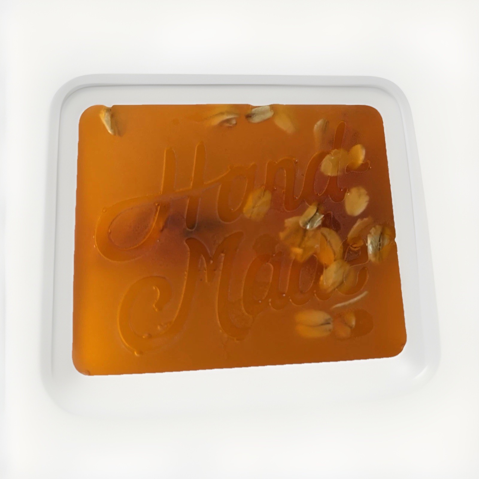 HANDMADE ARTISAN HONEY OATMEAL WITH DRIED LILLIES