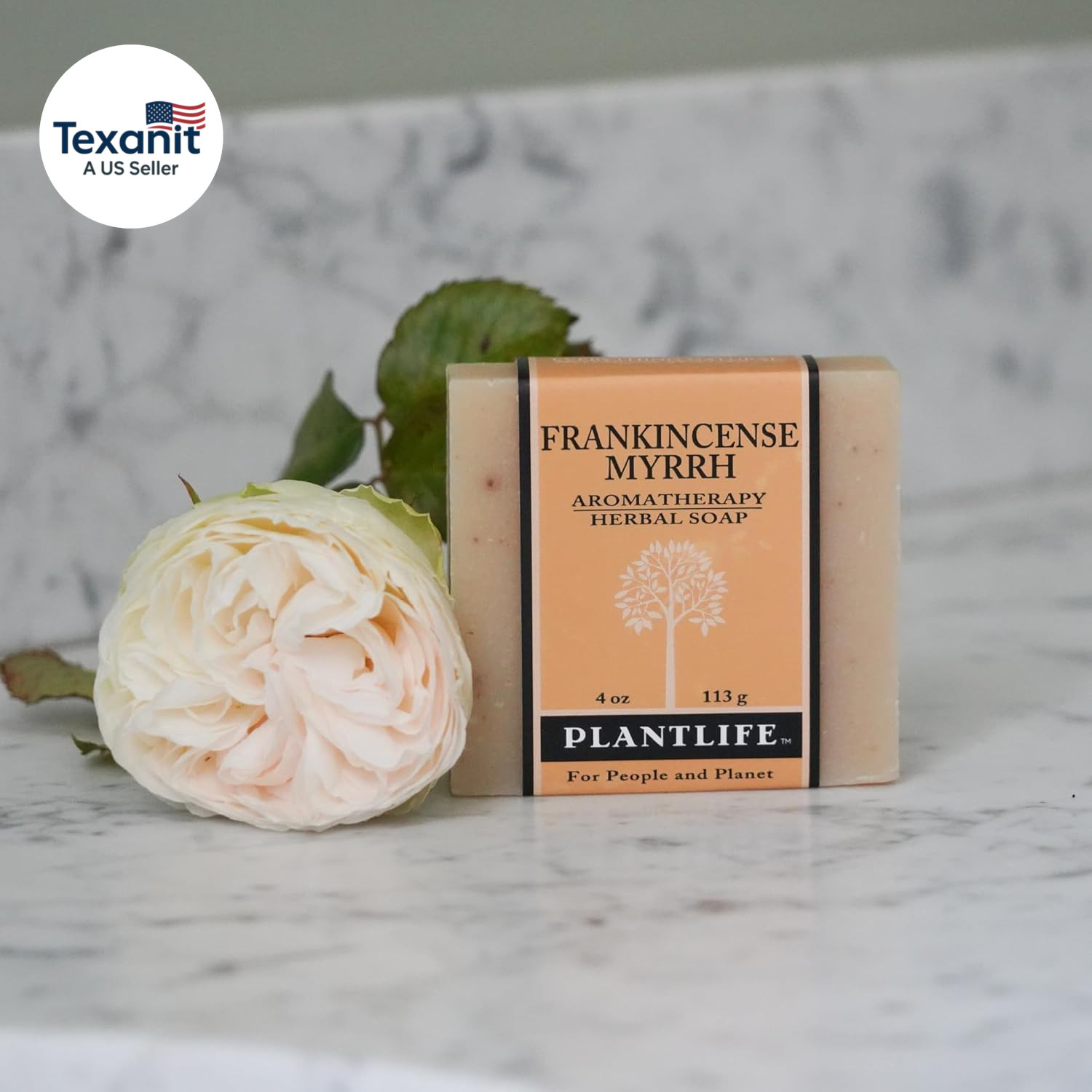 Frankincense Myrrh Bar Soap – Moisturizing and Soothing Soap for Your Skin – Han
