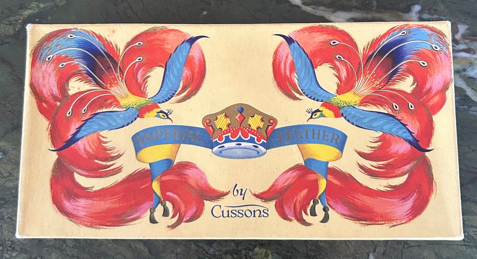 Cussons Imperial Leather Bar Soap 3-Pack Gift Box Vintage London England Rare!